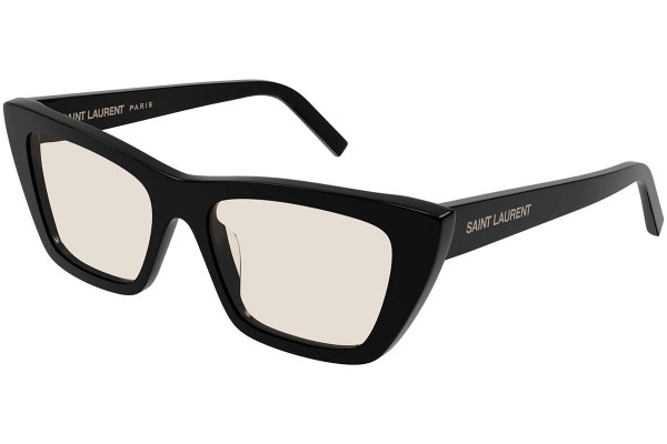 Sončna očala Saint Laurent SL276MICA 038 Cat Eye Črna