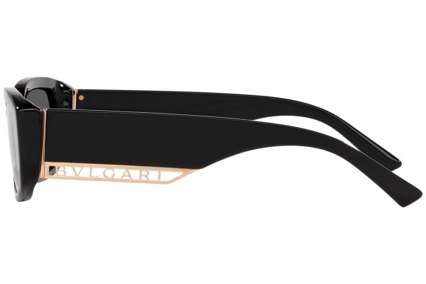 Sončna očala Bvlgari BV8259 501/T3 Polarized Pravokotna Črna