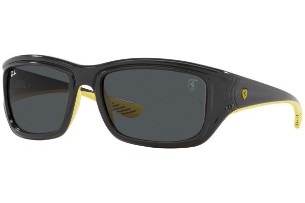 Sončna očala Ray-Ban RB4405M F62487 Kvadratna Siva