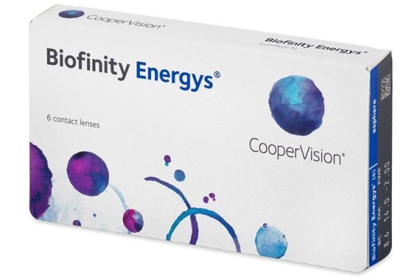 Kontaktne leče Mesečne Biofinity Energys (6 leč)