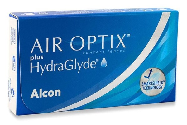 Mesečne Air Optix plus HydraGlyde (6 leč)
