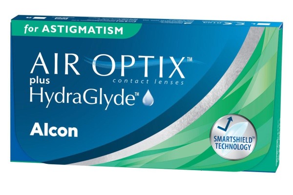 Mesečne Air Optix plus HydraGlyde za astigmatizem (6 leč)