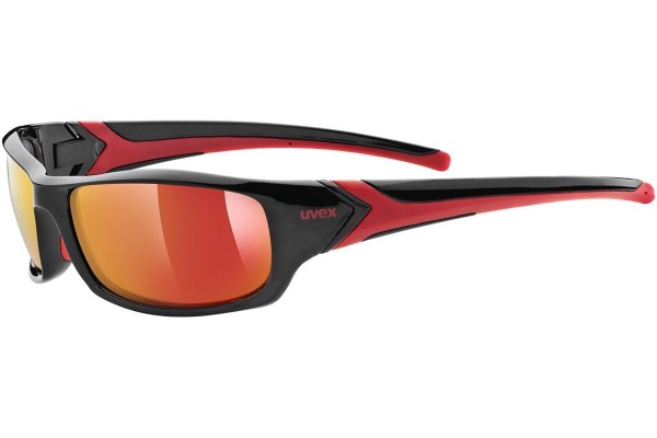 uvex sportstyle 211 Black / Red S3