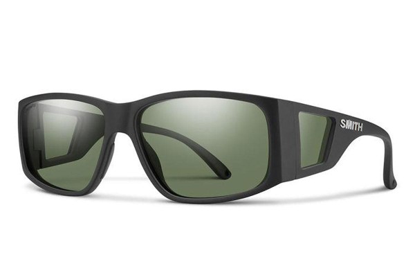 Sončna očala Smith MONROEPEAK 003/L7 Polarized Pravokotna Črna