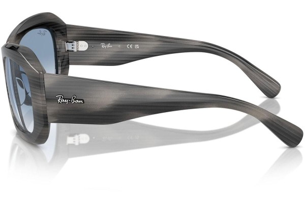 Sončna očala Ray-Ban RB2212 14043F Ovalna Siva