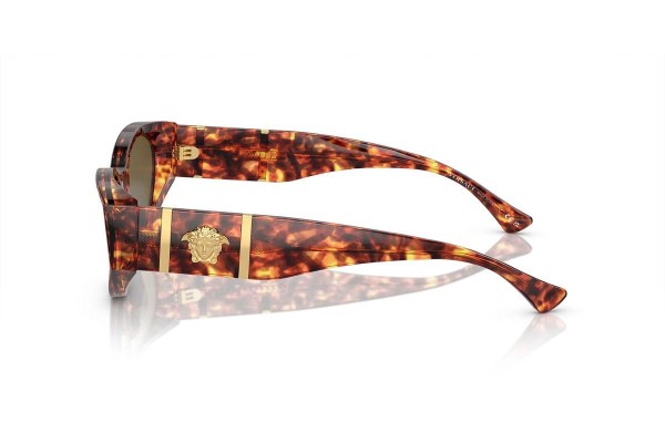 Sončna očala Versace VE4454 543773 Cat Eye Havana