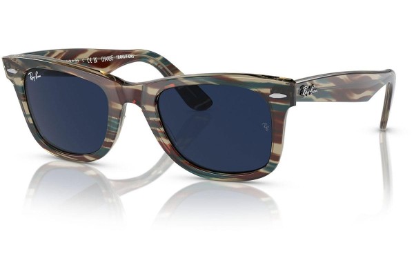 Sončna očala Ray-Ban Wayfarer Change Collection RB2140 1387GG Kvadratna Rjava