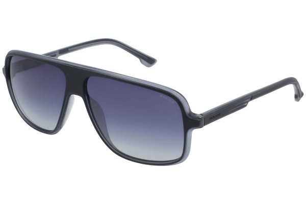 Sončna očala Police Offset 1 SPL961 7DNP Polarized Pilotska Črna