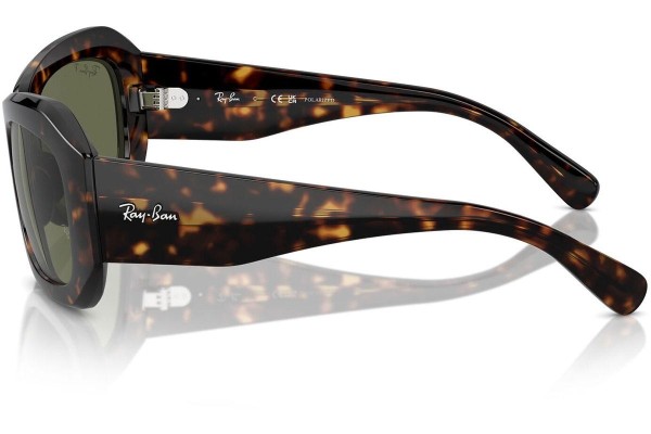 Sončna očala Ray-Ban RB2212 902/58 Polarized Ovalna Havana