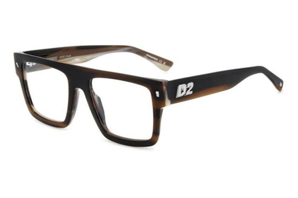 Očala Dsquared2 D20147 EX4 Flat Top Rjava