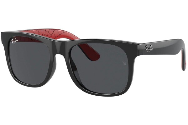 Sončna očala Ray-Ban Junior Marvel Collection RJ9069SF 716687 Kvadratna Črna