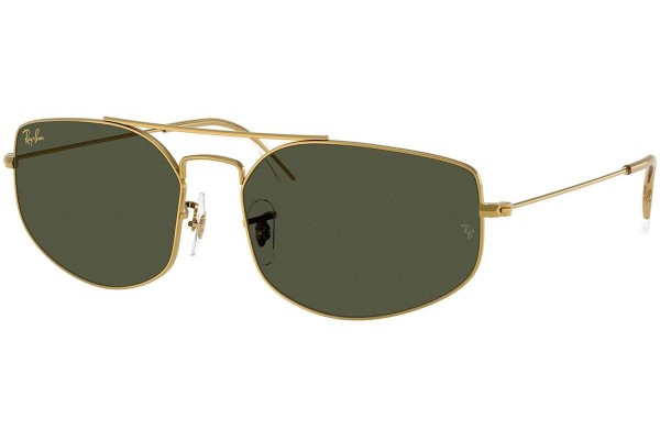 Sončna očala Ray-Ban RB3845 919631 Pravokotna Zlata