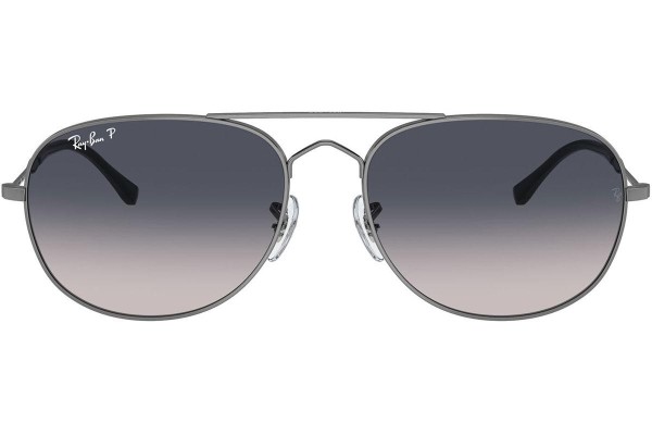 Sončna očala Ray-Ban RB3735 004/78 Polarized Pilotska Siva