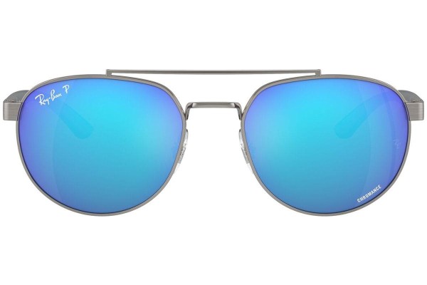 Sončna očala Ray-Ban RB3736CH 004/A1 Polarized Pravokotna Siva