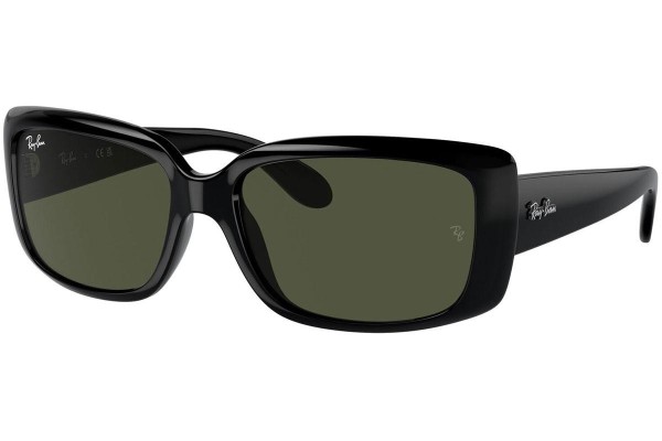 Sončna očala Ray-Ban RB4389 601/31 Pravokotna Črna