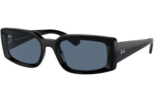 Sončna očala Ray-Ban Kiliane RB4395 667780 Pravokotna Črna