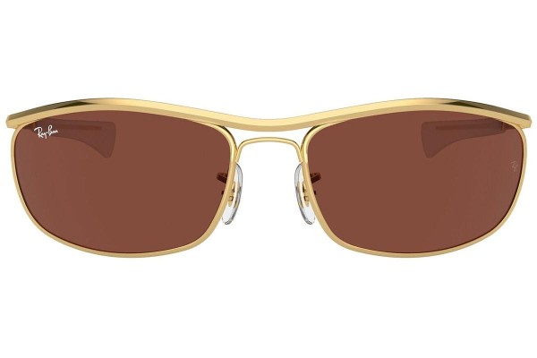 Sončna očala Ray-Ban Olympian I Deluxe RB3119M 001/C5 Pravokotna Zlata