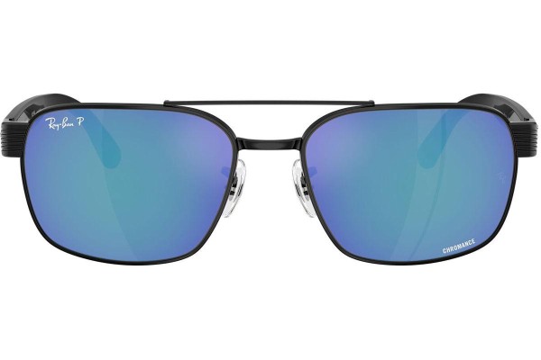 Sončna očala Ray-Ban RB3751CH 002/4L Polarized Kvadratna Črna