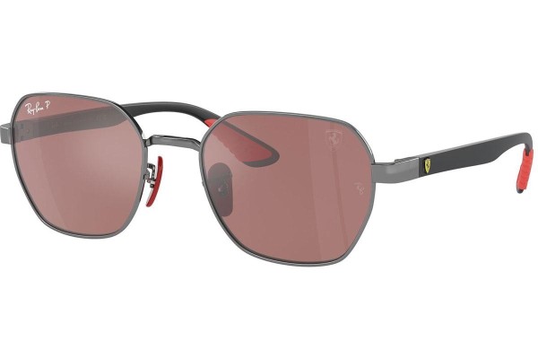 Sončna očala Ray-Ban RB3794M F001H2 Polarized Pravokotna Siva