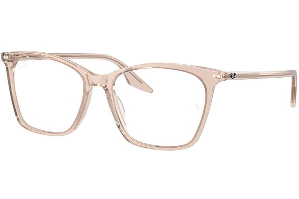 Očala Ray-Ban RX5422 8267 Cat Eye Rjava