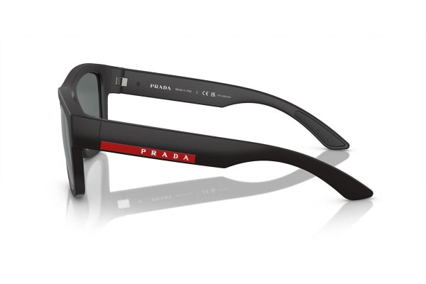 Sončna očala Prada Linea Rossa PS01ZS DG002G Polarized Kvadratna Črna