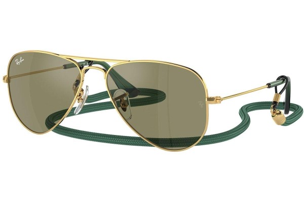 Sončna očala Ray-Ban Junior Aviator Junior RJ9506S 223/6R Pilotska Zlata