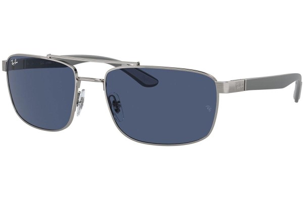 Sončna očala Ray-Ban RB3737 004/80 Pravokotna Siva