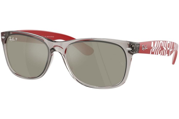 Sončna očala Ray-Ban New Wayfarer RB2132 679759 Polarized Kvadratna Siva