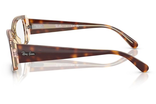 Očala Ray-Ban RX5434 8402 Kvadratna Havana