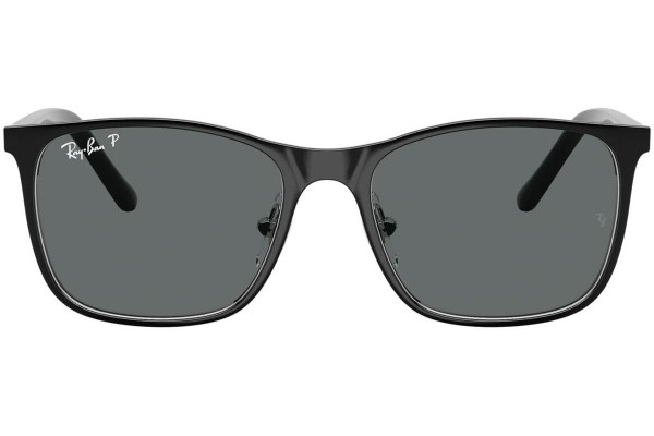 Sončna očala Ray-Ban Junior RJ9551S 295/81 Polarized Kvadratna Črna