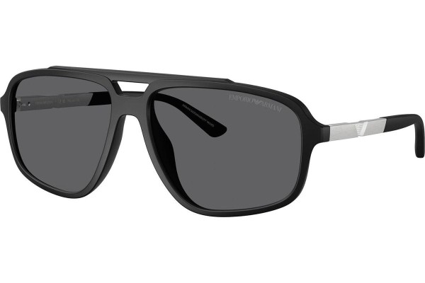 Sončna očala Emporio Armani EA4236U 5001T3 Polarized Kvadratna Črna