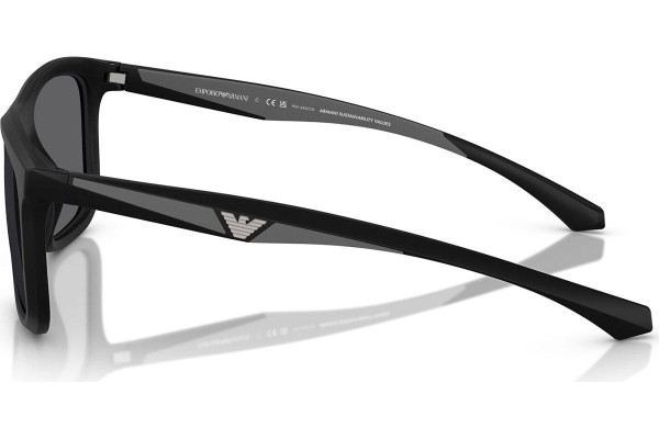 Sončna očala Emporio Armani EA4234U 5001T3 Polarized Kvadratna Črna