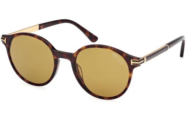 Sončna očala Tom Ford Araki FT1184 52H Polarized Okrogla Havana