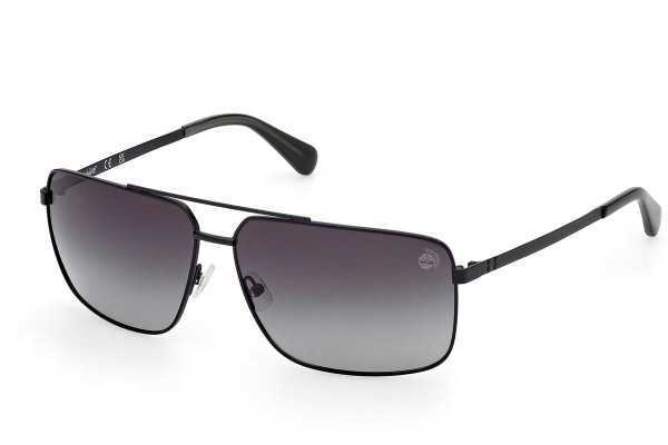 Sončna očala Timberland TB00030 02D Polarized Pilotska Črna