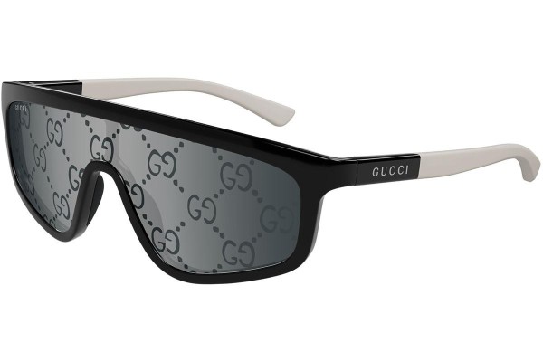 Sončna očala Gucci GG1736S 003 Enojna leča | Shield Črna