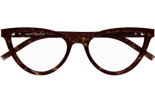 Očala Saint Laurent SLM138 002 Cat Eye Havana