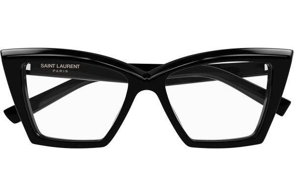 Očala Saint Laurent SL657OPT 001 Cat Eye Črna