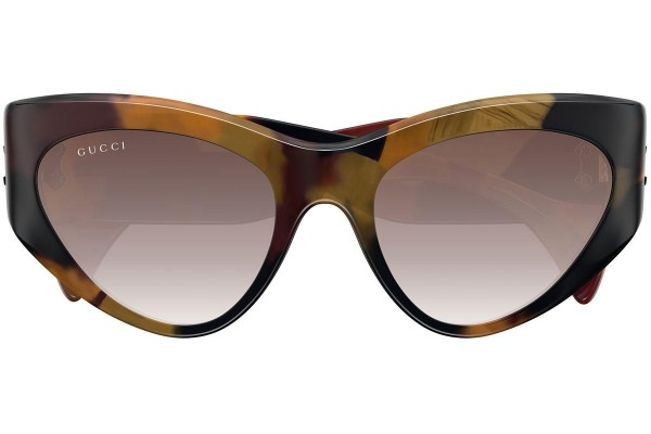 Sončna očala Gucci GG1704S 002 Cat Eye Havana