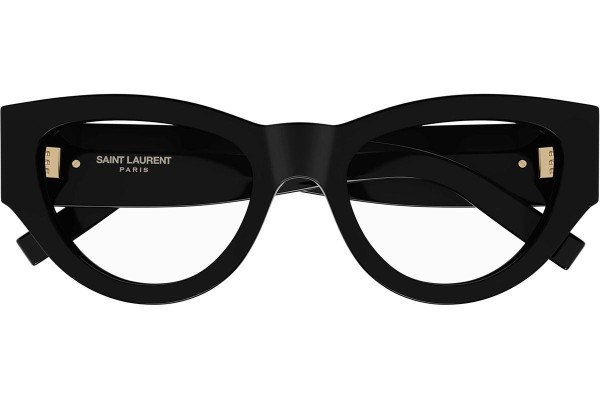 Očala Saint Laurent SLM94OPT 001 Cat Eye Črna