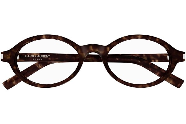 Očala Saint Laurent SL751JEANNEOPT 002 Ovalna Havana