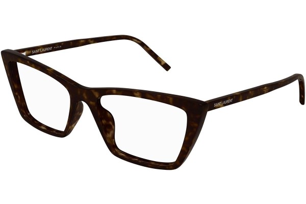 Očala Saint Laurent SL737MICATHINOPT 002 Cat Eye Havana