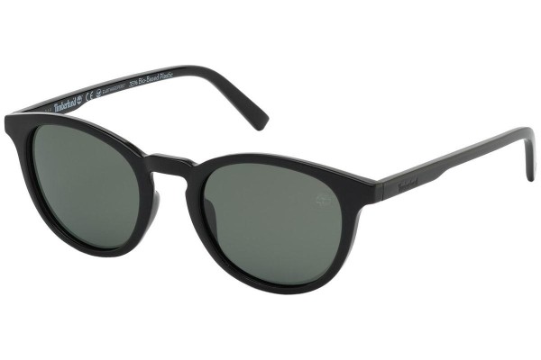 Sončna očala Timberland TB9197 01R Polarized Okrogla Črna