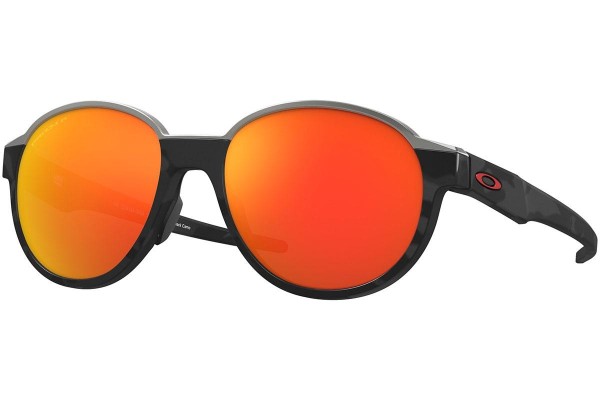 Sončna očala Oakley Coinflip OO4144-04 Polarized Okrogla Črna