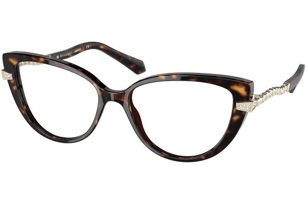 Očala Bvlgari BV4199B 504 Cat Eye Havana