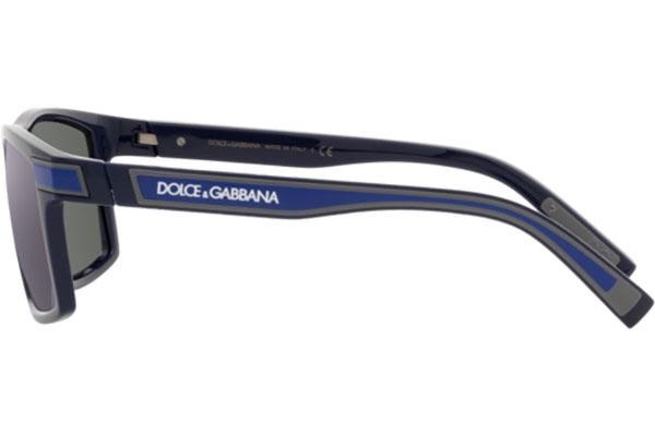 Sončna očala Dolce & Gabbana DG6160 329425 Pravokotna Modra