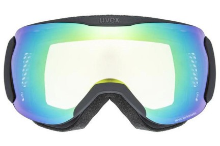 Smučarska očala uvex downhill 2100 V Black Mat S1-S3 Photochromic Enojna leča | Shield Črna