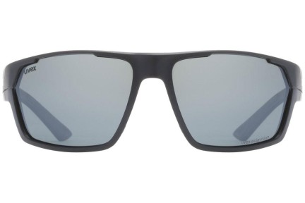 Sončna očala uvex sportstyle 233 P Black Mat S3 Polarized Pravokotna Črna