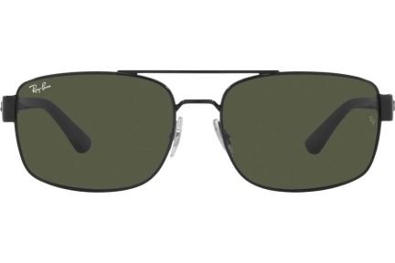 Sončna očala Ray-Ban RB3687 002/31 Pravokotna Črna