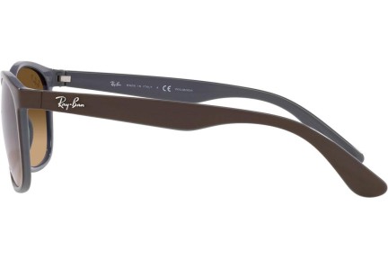 Sončna očala Ray-Ban RB4374 6600M2 Polarized Kvadratna Rjava