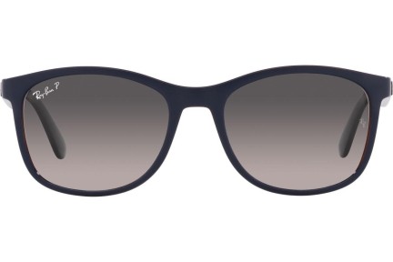 Sončna očala Ray-Ban RB4374 6601M3 Polarized Kvadratna Modra